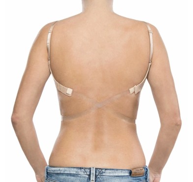 Paski obniżające zapięcie - Bye Bra Transparent Low Back Straps Clear